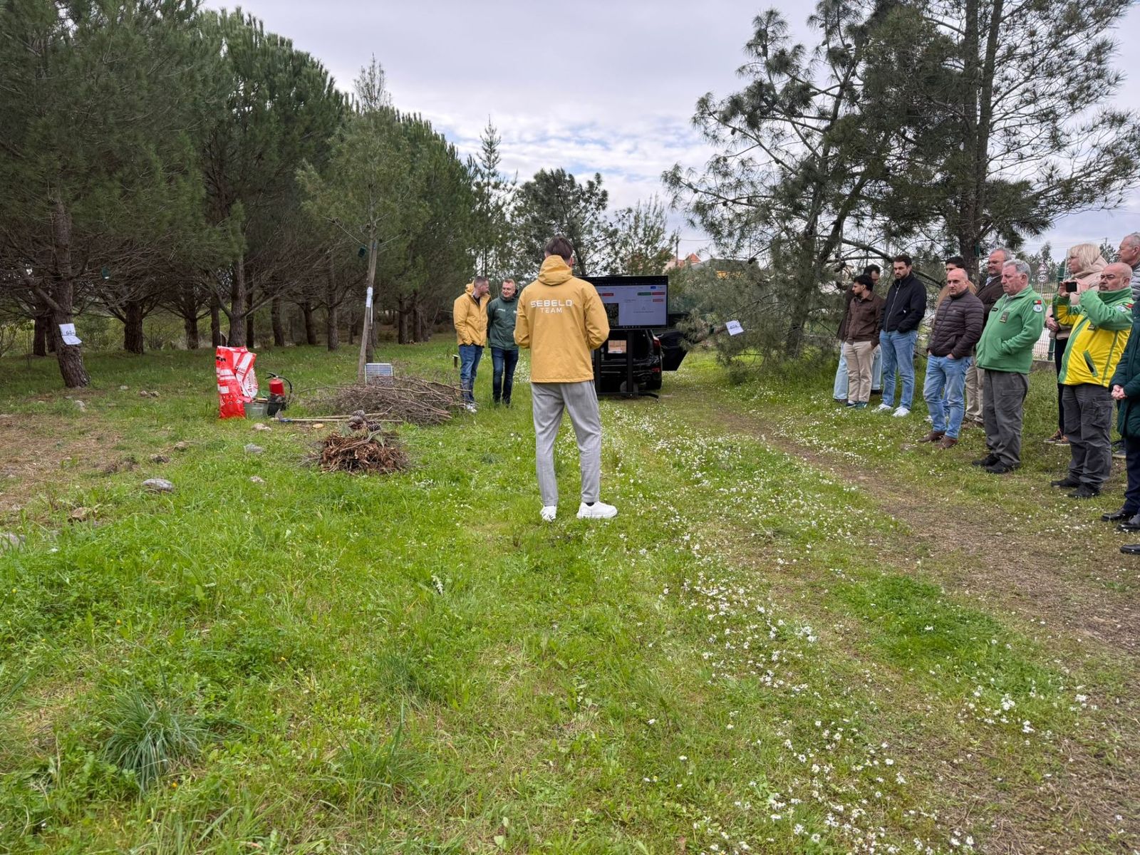 Uji lapangan di Portugal: demonstrasi kemampuan sistem SEBELO
